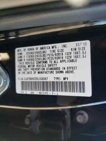 Photo 10 from auction – 2014 ACURA RDX with VIN 5J8TB4H32EL008587
