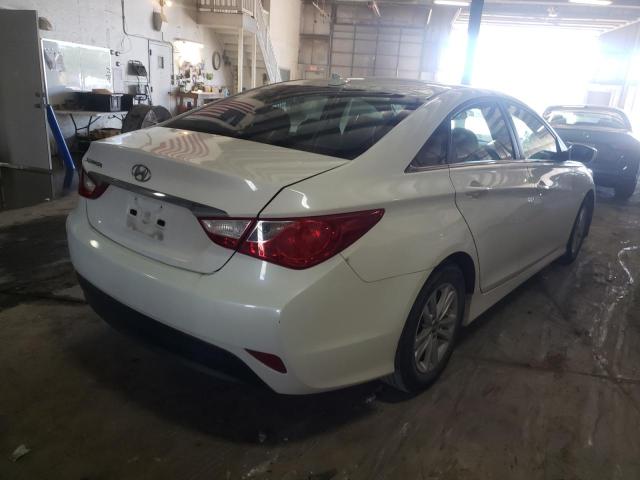 Photo 4 from auction – 2014 HYUNDAI SONATA GLS with VIN 5NPEB4AC4EH865645