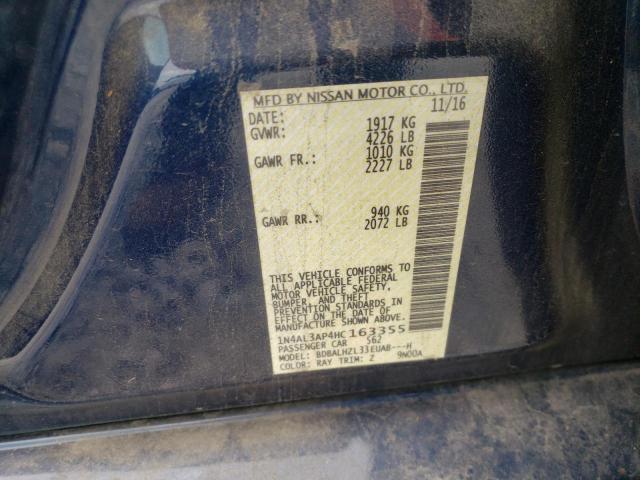 Photo 10 from auction – 2017 NISSAN ALTIMA 2.5 with VIN 1N4AL3AP4HC163355