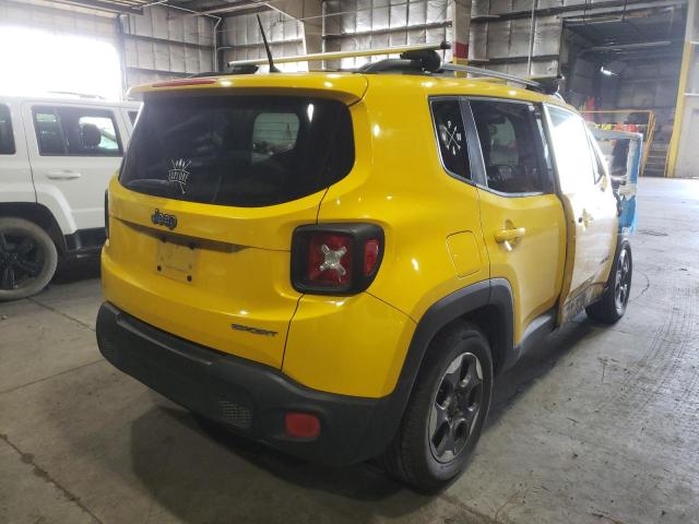 Photo 4 from auction – 2016 JEEP RENEGADE S with VIN ZACCJAAT2GPE10506