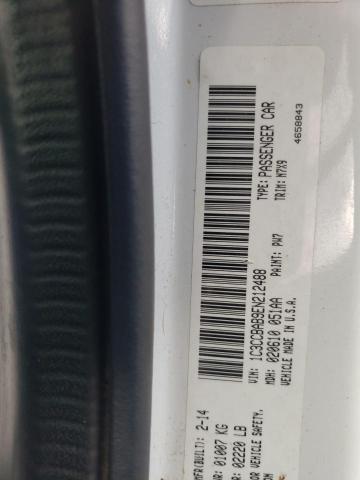 Photo 10 from auction – 2014 CHRYSLER 200 LX with VIN 1C3CCBAB9EN212488