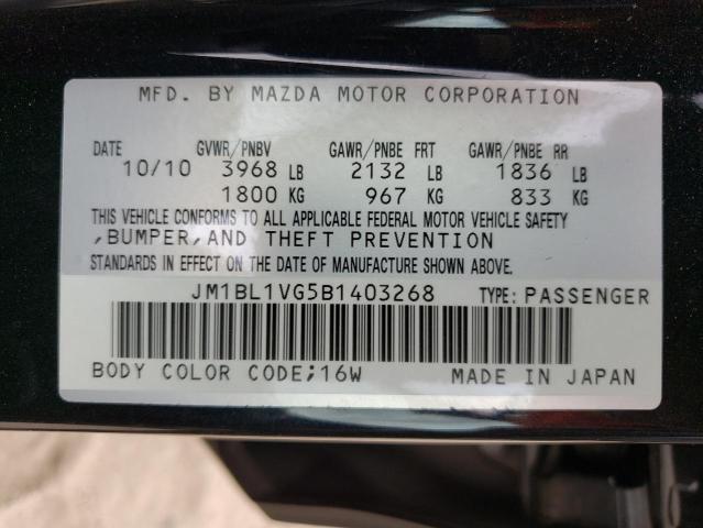 Zdjęcie 10 z aukcji – 2011 MAZDA 3 I z VIN JM1BL1VG5B1403268