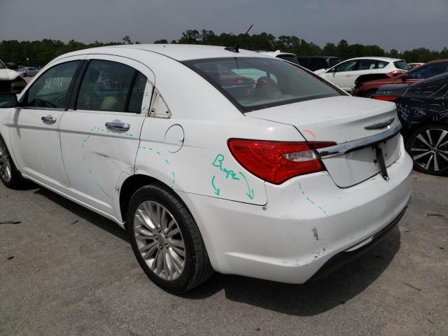 Photo 9 from auction – 2012 CHRYSLER 200 LIMITE with VIN 1C3CCBCG4CN197792