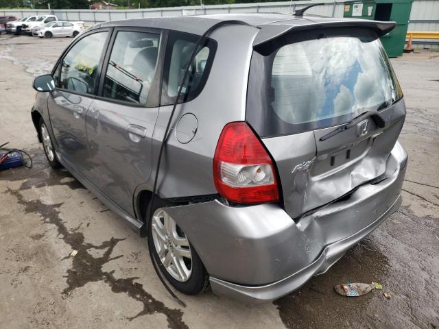 Photo 3 from auction – 2007 HONDA FIT S with VIN JHMGD37667S047254