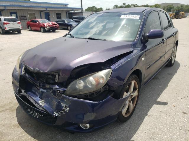 Photo 2 from auction – 2004 MAZDA 3 HATCHBAC with VIN JM1BK143141174687