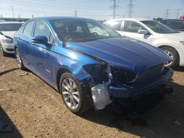 FORD FUSION SE 2017 with VIN 3FA6P0LU0HR319078 - Photo from auction