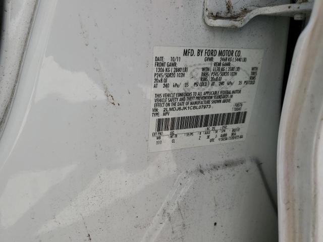 Photo 10 from auction – 2012 LINCOLN MKX with VIN 2LMDJ6JK1CBL07973