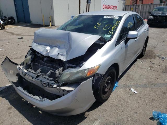 Photo 2 from auction – 2012 HONDA CIVIC LX with VIN 19XFB2F52CE306373