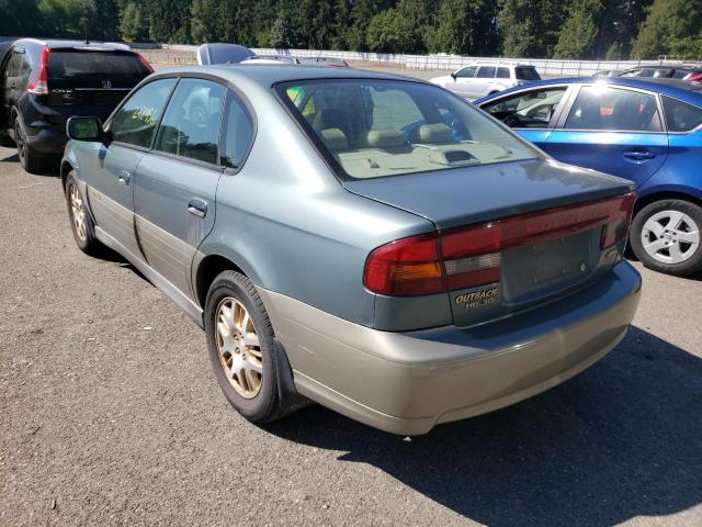 Photo 3 from auction – 2002 SUBARU LEGACY OUT with VIN 4S3BE896227215809