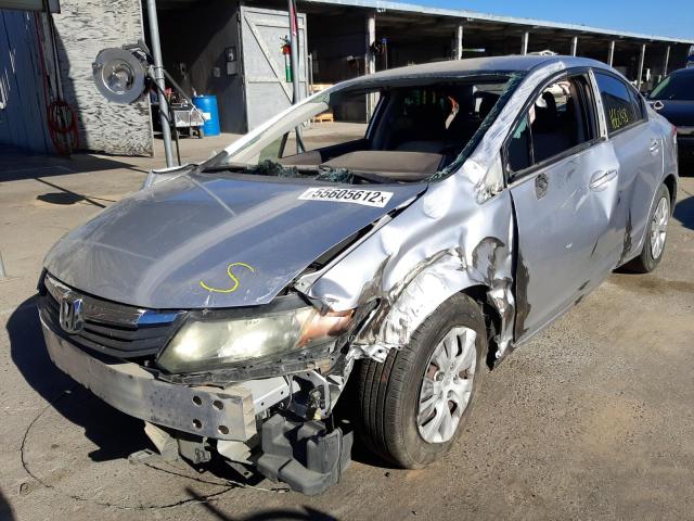 Photo 2 from auction – 2012 HONDA CIVIC LX with VIN 19XFB2F5XCE311627