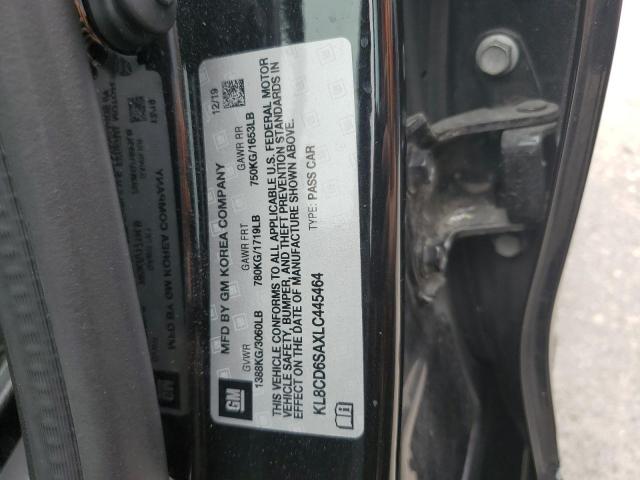 Photo 10 from auction – 2020 CHEVROLET SPARK 1LT with VIN KL8CD6SAXLC445464