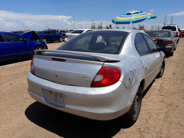 Photo 4 from auction – 2002 DODGE NEON with VIN 1B3ES26C12D503739