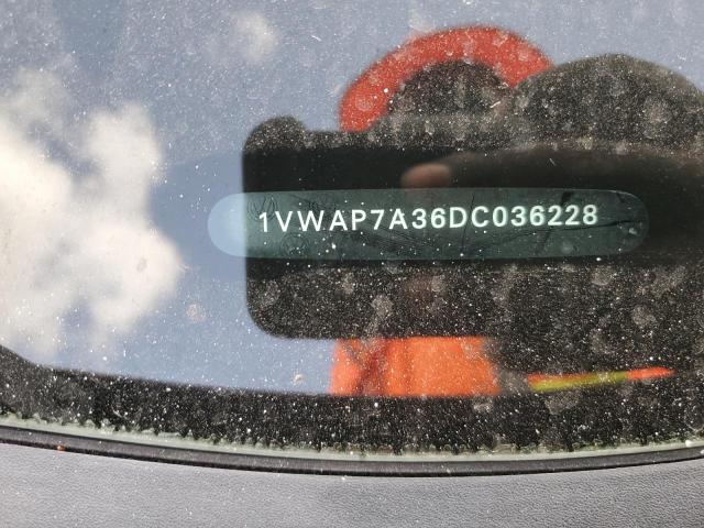 Photo 10 from auction – 2013 VOLKSWAGEN PASSAT S with VIN 1VWAP7A36DC036228