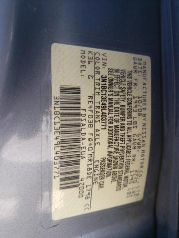 Photo 10 from auction – 2009 NISSAN VERSA S with VIN 3N1BC13E49L403771