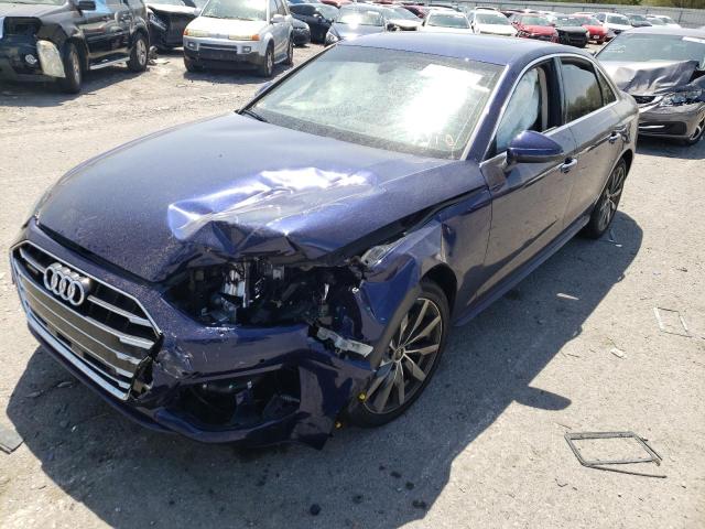 Photo 2 from auction – 2022 AUDI A4 PREMIUM with VIN WAUABAF40NN004006
