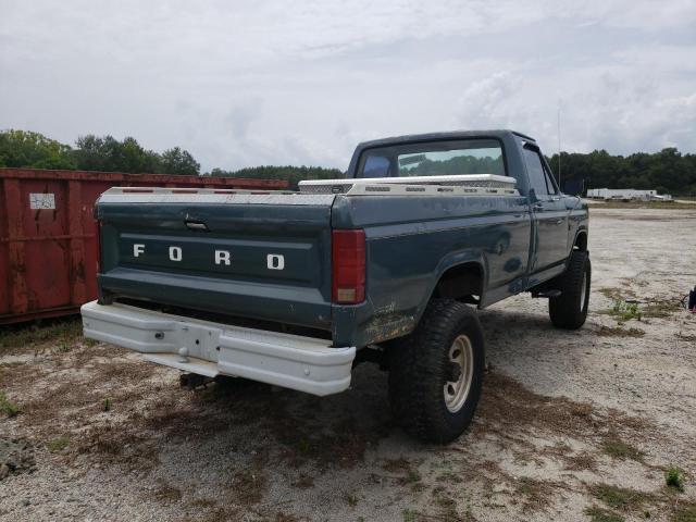 Photo 4 from auction – 1986 FORD F250 with VIN 1FTHF26H1GNA55208