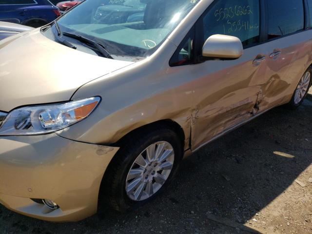 Photo 9 from auction – 2012 TOYOTA SIENNA XLE with VIN 5TDDK3DC3CS042388