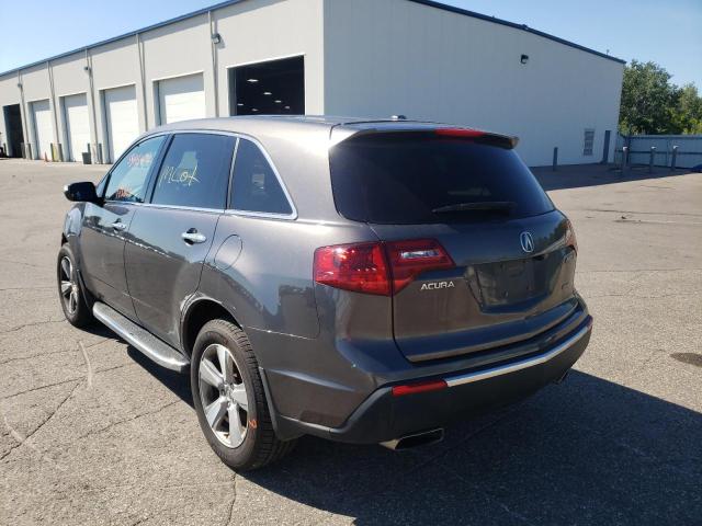 Photo 3 from auction – 2011 ACURA MDX TECHNO with VIN 2HNYD2H6XBH548480