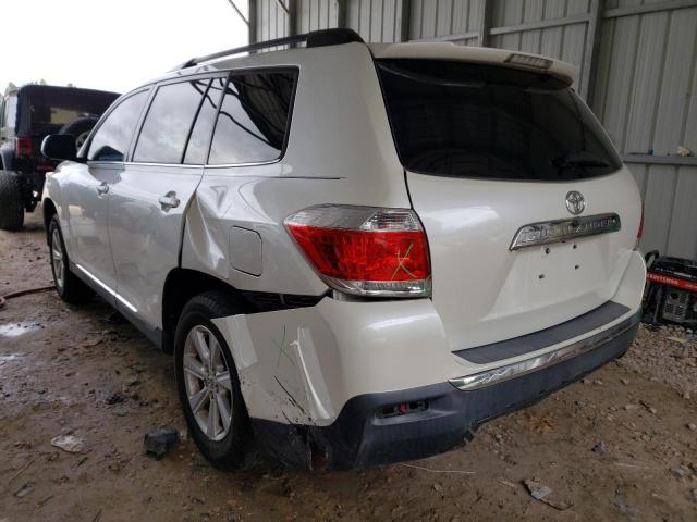 Photo 3 from auction – 2012 TOYOTA HIGHLANDER with VIN 5TDZA3EH1CS021865