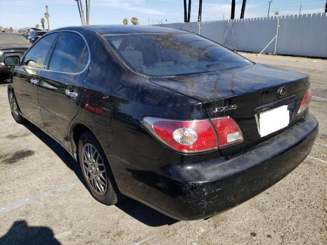 Photo 3 from auction – 2004 LEXUS ES 330 with VIN JTHBA30G445033191