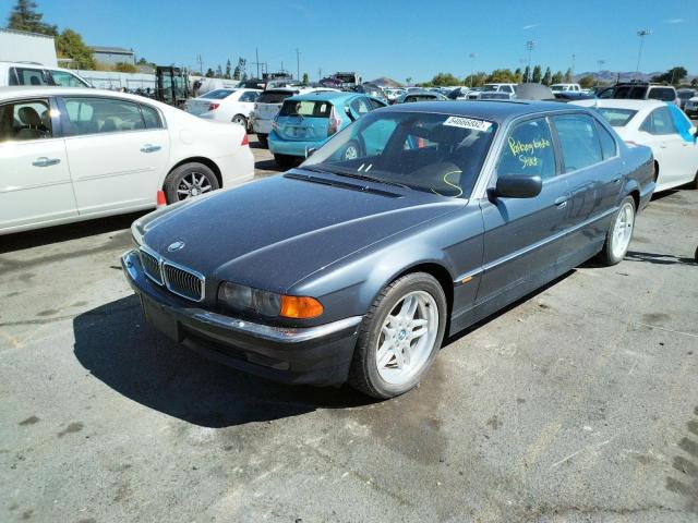 Photo 2 from auction – 2000 BMW 740 IL with VIN WBAGH8343YDP14355