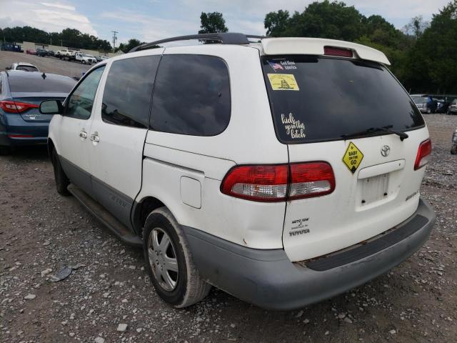 Photo 3 from auction – 2001 TOYOTA SIENNA LE with VIN 4T3ZF13C31U335400