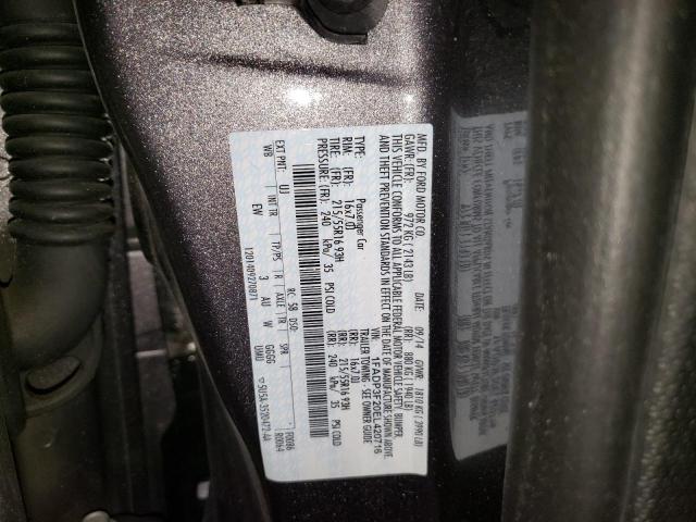 Photo 10 from auction – 2014 FORD FOCUS SE with VIN 1FADP3F20EL420716