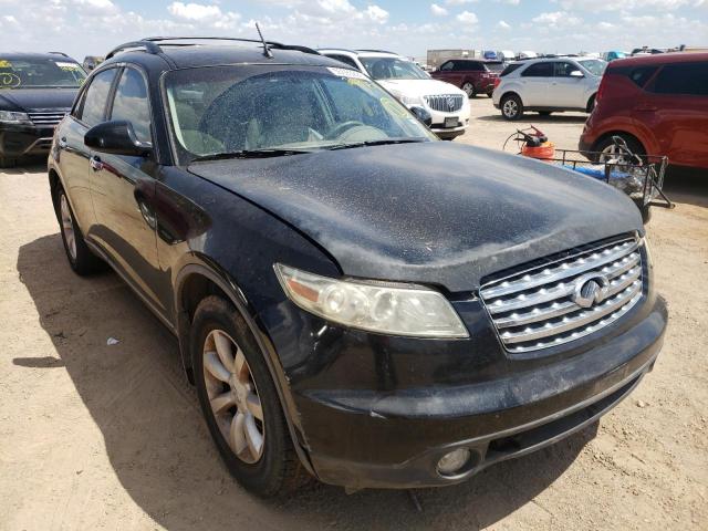 INFINITI FX35 2005 with VIN JNRAS08W15X208653 - Photo from auction