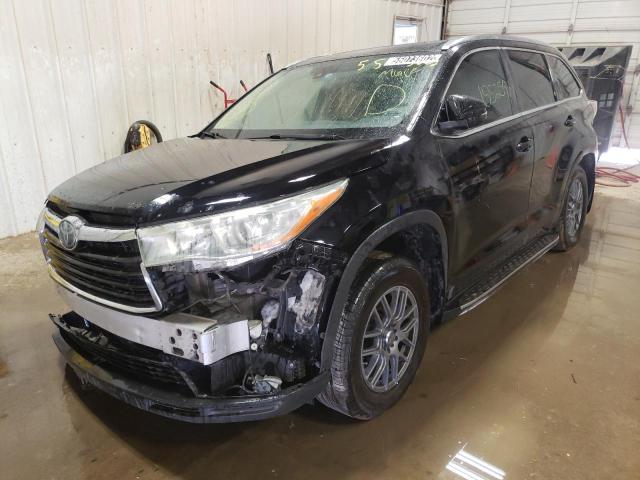 Photo 2 from auction – 2016 TOYOTA HIGHLANDER with VIN 5TDDKRFH9GS226168
