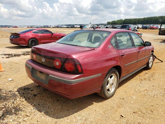 Photo 4 from auction – 2005 CHEVROLET IMPALA with VIN 2G1WF52E759395170