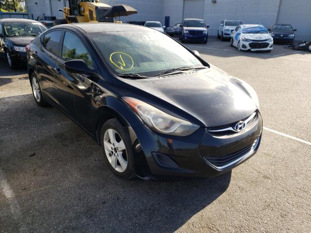 HYUNDAI ELANTRA GL 2011 with VIN KMHDH4AE5BU135090 - Photo from auction
