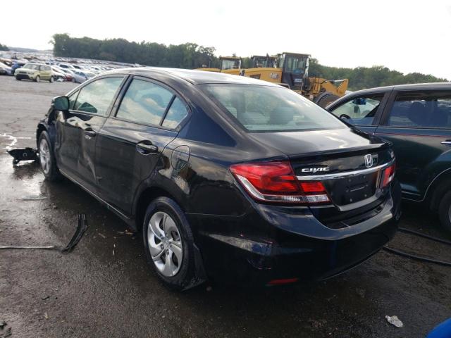 Photo 3 from auction – 2013 HONDA CIVIC LX with VIN 19XFB2F57DE100175