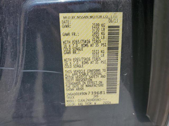 Photo 10 from auction – 2013 NISSAN FRONTIER S with VIN 1N6AD0ER9DN739681