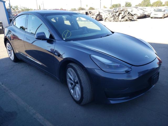 TESLA MODEL 3 2022 with VIN 5YJ3E1EB1NF192391 - Photo from auction