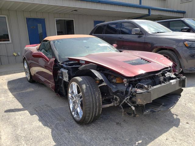 CHEVROLET CORVETTE S 2017 with VIN 1G1YF3D71H5116633 - Photo from auction