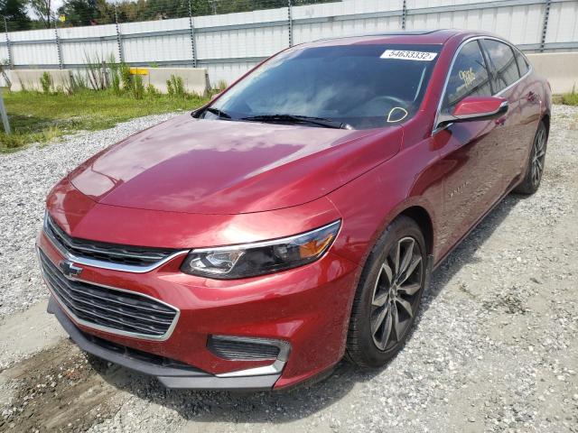 Photo 2 from auction – 2017 CHEVROLET MALIBU LT with VIN 1G1ZE5ST4HF256141