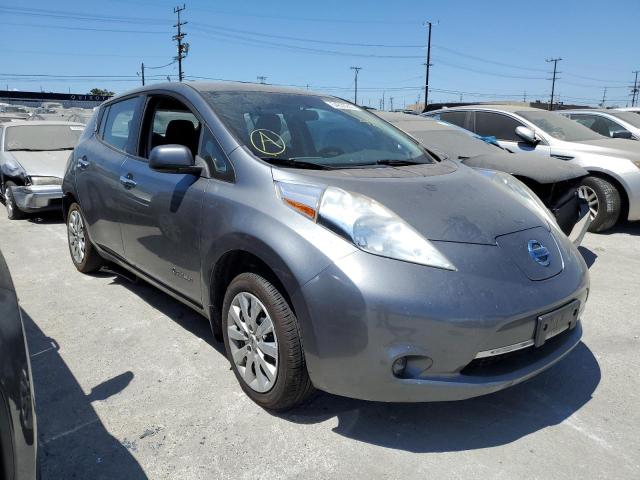 NISSAN LEAF S 2014 with VIN 1N4AZ0CP3EC332206 - Photo from auction