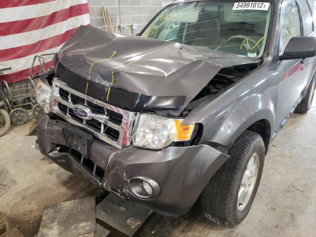 Photo 9 from auction – 2012 FORD ESCAPE XLT with VIN 1FMCU9DG8CKB41898