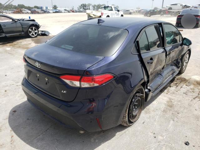 Photo 4 from auction – 2022 TOYOTA COROLLA LE with VIN 5YFEPMAE2NP295196