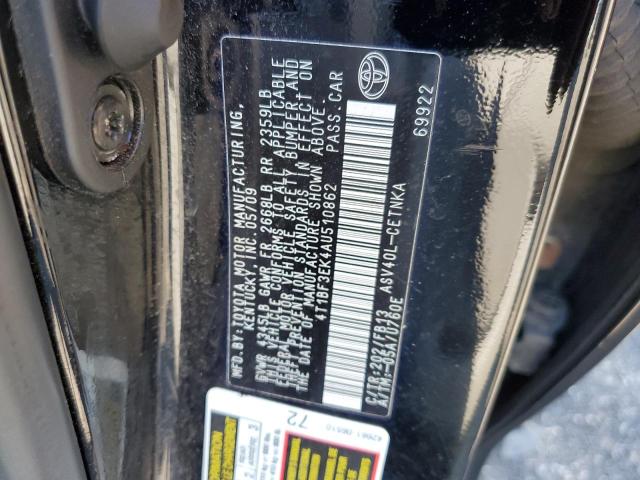 Photo 10 from auction – 2010 TOYOTA CAMRY BASE with VIN 4T1BF3EK4AU510862