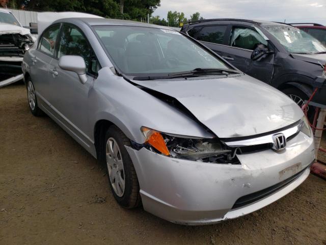 Photo 1 from auction – 2007 HONDA CIVIC LX with VIN 2HGFA16517H307135