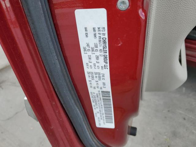 Photo 10 from auction – 2013 CHRYSLER TOWN & COU with VIN 2C4RC1BG9DR630836