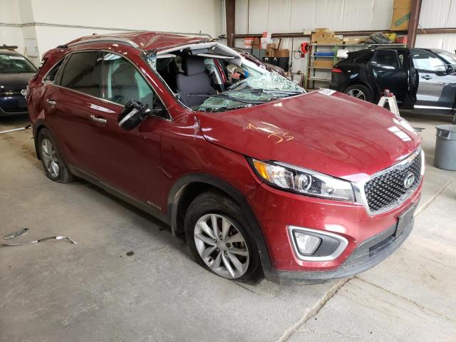 KIA SORENTO LX 2017 with VIN 5XYPGDA5XHG215340 - Photo from auction