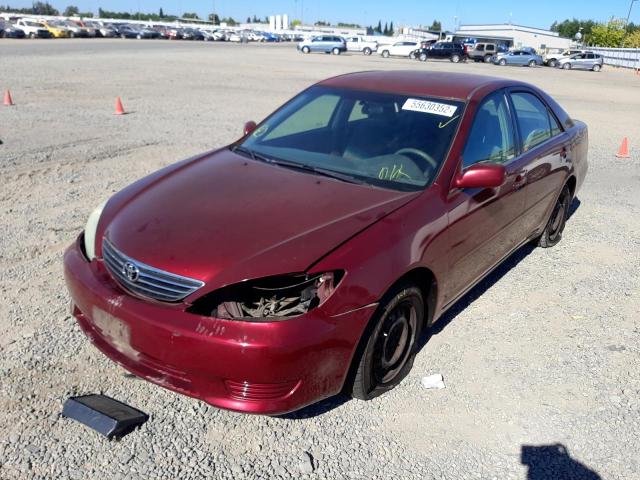 Photo 2 from auction – 2005 TOYOTA CAMRY LE with VIN 4T1BE32K35U051210