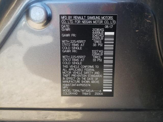 Photo 10 from auction – 2017 NISSAN ROGUE S with VIN KNMAT2MT4HP615374