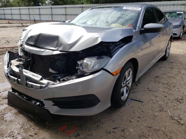 Photo 2 from auction – 2017 HONDA CIVIC LX with VIN 19XFC2F58HE021455