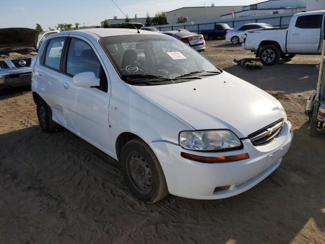 CHEVROLET AVEO BASE 2007 con VIN KL1TD66657B750466 - Foto de la subasta