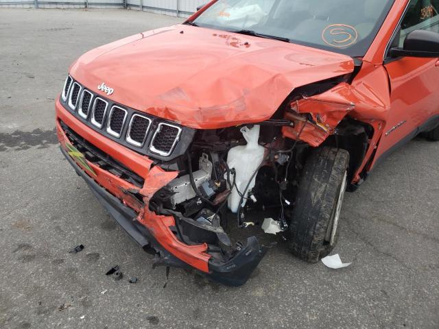 Photo 9 from auction – 2019 JEEP COMPASS SP with VIN 3C4NJCAB5KT707220