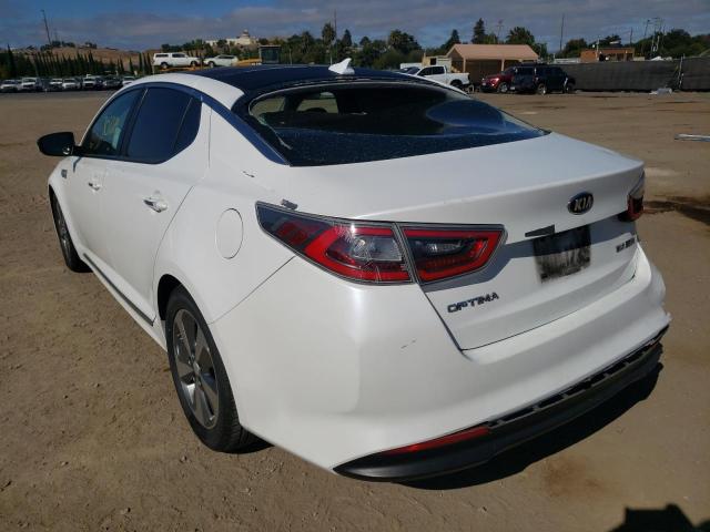 Photo 3 from auction – 2014 KIA OPTIMA HYB with VIN KNAGN4AD8E5068479