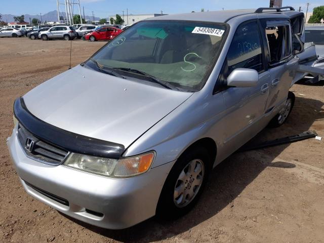Photo 2 from auction – 2002 HONDA ODYSSEY EX with VIN 2HKRL18692H527974